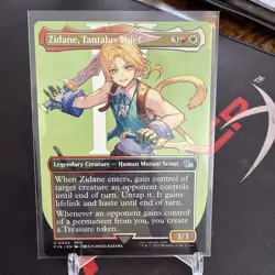 Zidane, Tantalus Thief (Borderless) U #405 FINAL FANTASY MTG FIN EN FF9 FFIX - Image 1