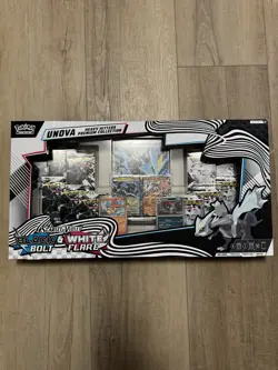 Pokemon Unova Heavy Hitters Premium Collection Box Promo Kyurem Zekrom - Image 1