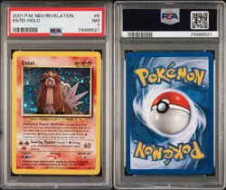 2001 POKEMON NEO REVELATION 6/64 ENTEI -HOLO PSA 7 (NM) Near Mint - Image 3