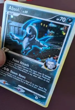Pokemon Absol G LV.59 1/147 Cosmos Holo With Swirl Supreme Victors - Image 2