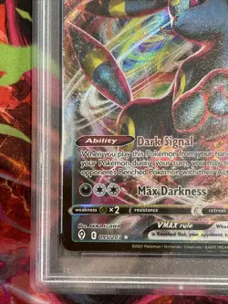 PSA 10 - 2021 POKEMON SWSH - FA/UMBREON VMAX 095/203-Evolving Skies Holo. - Image 2
