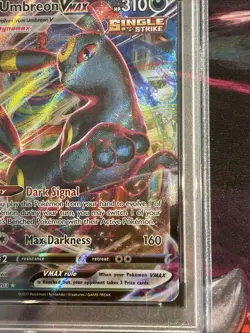 PSA 10 - 2021 POKEMON SWSH - FA/UMBREON VMAX 095/203-Evolving Skies Holo. - Image 3