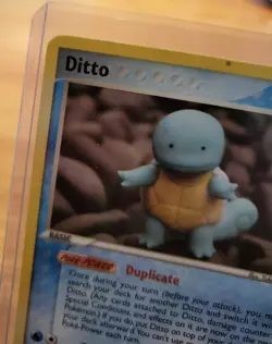 Ditto Duplicate (Squirtle) Pokemon Card EX Delta Species 64/113 SEE PICTURES - Image 2