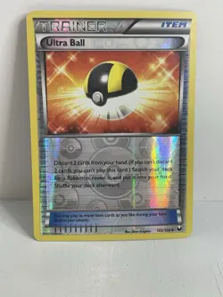 Pokemon TCG VTG LP Ultra Ball 102/108 Dark Explorers Reverse Holo - Image 1