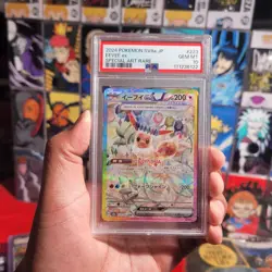 PSA 10 Eevee ex Holo SAR 223/187 SV8a Terastal Festival Japanese 2024 Pokemon - Image 1