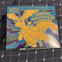 Pokemon Ascended Hero’s ETB Sealed Box - Image 1