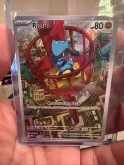 Riolu 010 MEG: Mega Evolution Black Star Promo Holo - Pokemon TCG - Image 1