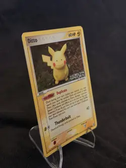 Pokemon Ditto Pikachu EX Delta Species 39/113 Reverse Holo (LP/VG) - Image 2