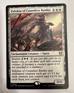 x1 Eidolon of Countless Battles R MTG Commander: Wilds of Eldraine M/NM, English - Image 1
