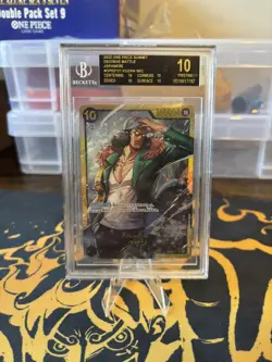 One Piece TCG - Kuzan OP02-121 - SEC - BGS 10 Black label - BECKETT - Image 1