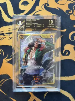 One Piece TCG - Kuzan OP02-121 - SEC - BGS 10 Black label - BECKETT - Image 3