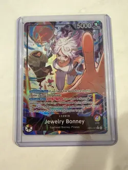 One Piece TCG OP15 -EB04 Jewelry Bonney Leader Alt Art EB04-001 NM - Image 1