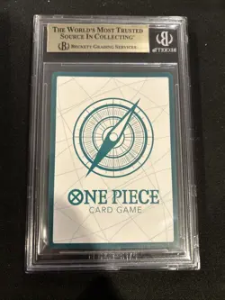 2025 One Piece Best Premium Booster Vol 2 Don!! Sugar Alt Art Gold BGS 9.5 Eng - Image 2