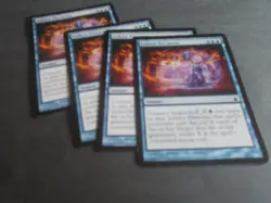 Induce Paranoia x4 MTG Ravnica City of Guilds Blue Common Instant LP - Image 1