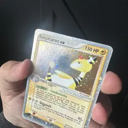 Ampharos ex 89/97 EX Dragon 💫*3 SWIRLS* 💫E-series Holo Rare Pokemon Card 2003 - Image 5