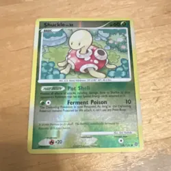 Pokemon TCG Shuckle Secret Wonders 109/132 Reverse Holo Common 60 HP Card - Image 1