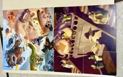 MTG Avatar The Last Airbender COMPLETE Scene Art Card Set All 12 Magic Series - Image 2