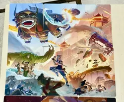 MTG Avatar The Last Airbender COMPLETE Scene Art Card Set All 12 Magic Series - Image 3