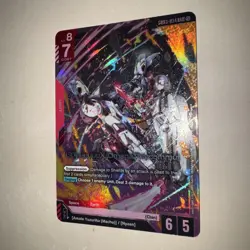 GUNDAM CARD GAME GD03-034 GQUUUUUUX (OMEGA PSYCOMMU) (LR) FOIL - STEEL REQUIEM - Image 3