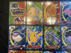 2004 Topps Pokemon Advanced Challenge Card Lot (2 Foils) EX+/NM Pikachu Rayquaza - Image 2