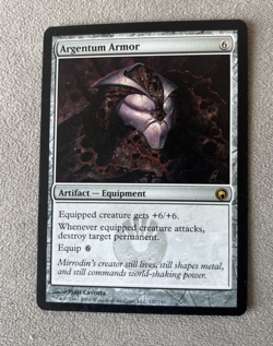 MTG Argentum Armor - Scars of Mirrodin #137 - Image 1