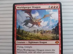 Magic: The Gathering - Dominaria Remastered ~ Mythic ~ Worldgorger Dragon - Image 2