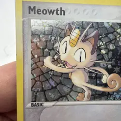 Pokemon - Meowth - 69/112 FireRed & LeafGreen - Holo - Near Mint/Mint - Image 2