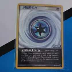 Pokemon Cyclone Energy Special Energy EX Unseen Forces 99/115 TCG Card Stock - Image 1