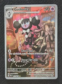 Pokemon TCG Gothorita Illustration Card PSA10, 213/193, Paldea Evolved - Image 1