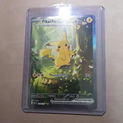 Pokemon TCG Pikachu EX 276/217 Holo Rare 200 HP Card - ASC Set - Electric Type - Image 3