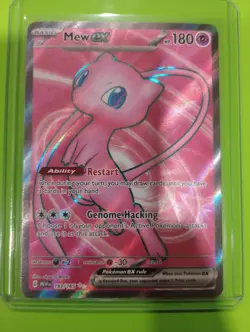 Pokemon TCG Mew ex 193/165 Sv: Scarlet & Violet 151 Ultra Rare Near Mint - Image 1