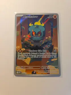 Pokemon TCG Marshadow Mega Evolution Illustration Rare Card 146/132 - Image 1