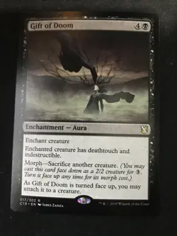 MTG - Gift of Doom - Commander 2019 - Image 1