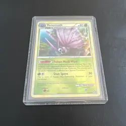 Pokemon TCG Venomoth HS-Triumphant 11/102 Reverse Holo Holo Rare - Image 1