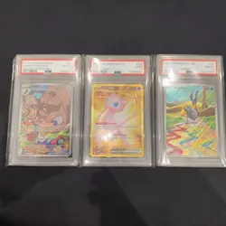 Lot Of 3 PSA Graded Pokemon - Image 1