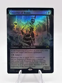 Emperor of Bones 0453 Foil Extended Art Modern Horizons 3 MH3 MTG NM - Image 1