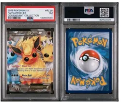 PSA 7 Flareon ex RC28/RC32 Generations Radiant Collection Full Art Pokemon NM - Image 3