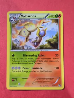 2016 Pokemon XY Steam Siege #15 Volcarona, R, NF/H, cd1 - Image 1