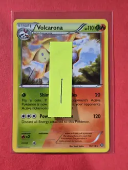 2016 Pokemon XY Steam Siege #15 Volcarona, R, NF/H, cd1 - Image 3