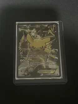 Pikachu EX XY124 Ultra Rare Promo Holo Pokemon Card – NM/LP Raw + another - Image 3