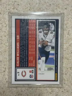 2025 Panini Donruss Optic - Caleb Williams #8 Rocket Emoji Prizm SP🔥Bears - Image 2