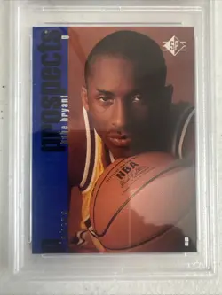 1996-97 SP - Premier Prospects Kobe Bryant #134 (RC) PSA 7 NM Lakers HOF - Image 4