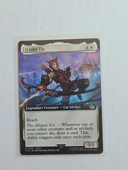 G'raha Tia (Extended Art) - Final Fantasy - NM - MTG Magic - Uncommon - Creature - Image 1