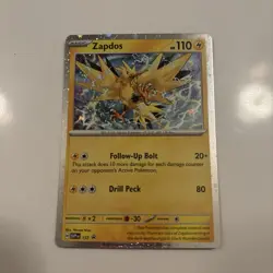 Zapdos 157 Sv: Scarlet & Violet Promo Cards Holo - Image 1