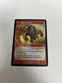 Goblin Lackey Foil Future Sight Card #192 MTG LP - Image 1