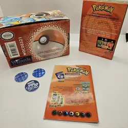 Vintage Pokemon TCG Starter Card Box + Brushfire Theme Deck Box Lot Wizards 1999 - Image 2