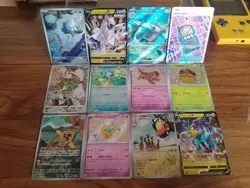 Pokemon TCG 12 card bundle (11 Japanese, 1 English) inc Fan Rotom 213/193 AR - Image 1