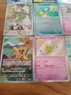 Pokemon TCG 12 card bundle (11 Japanese, 1 English) inc Fan Rotom 213/193 AR - Image 5
