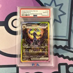 Pokemon TCG Prismatic Evolutions Umbreon EX Card 161/131 Sir PSA 10 Gem Mint - Image 3
