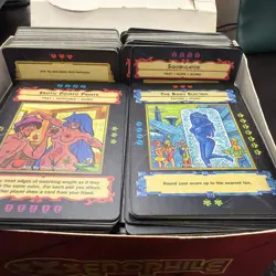 LOT OF 131: Vintage xXxenophile Adult CCG Cards Set - Image 1